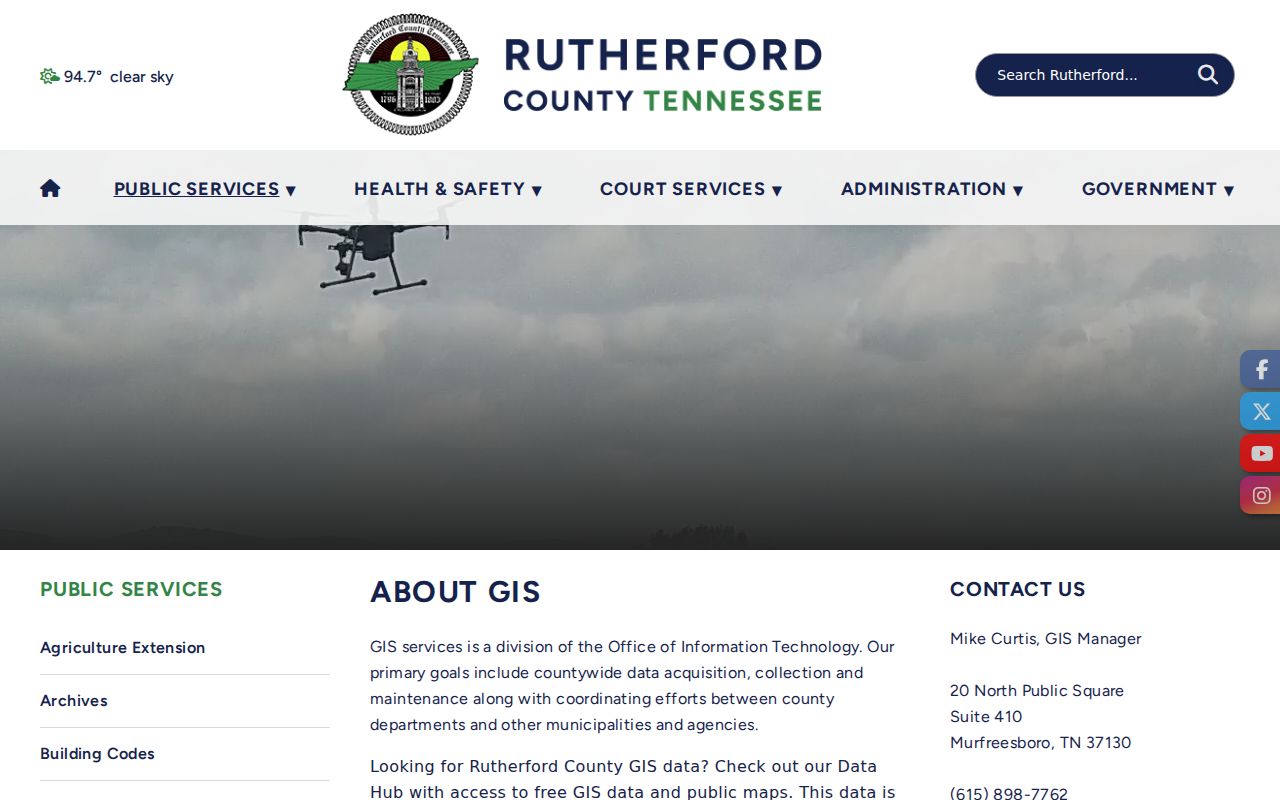 La Vergne residents directory Rutherford County GIS viewer